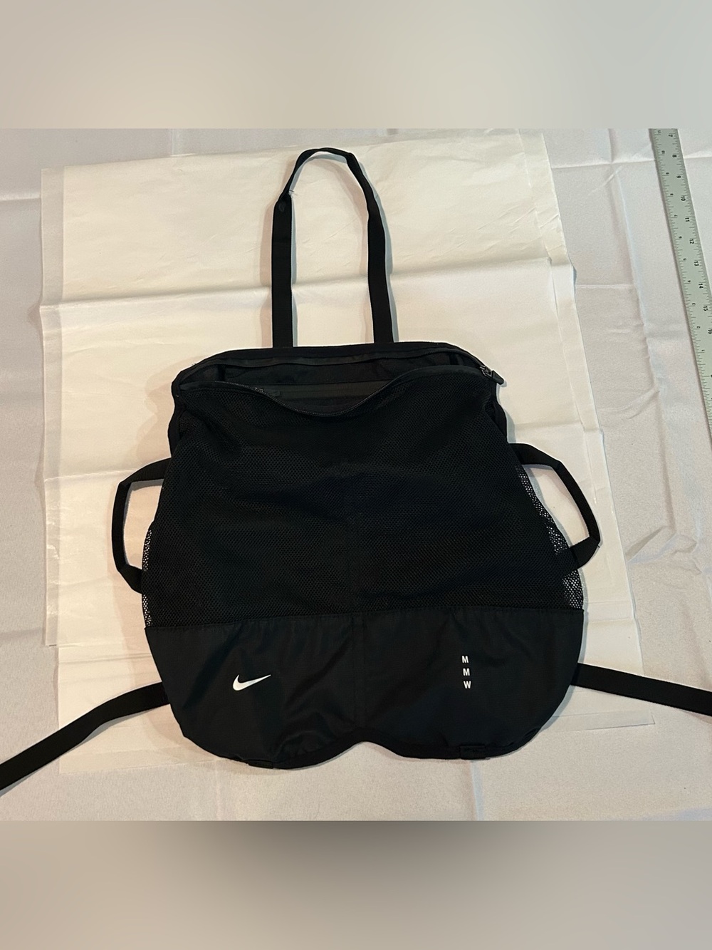 MMW Nike Bag/Backpack Black Matthew M Williams for the Slides BAG ONLY